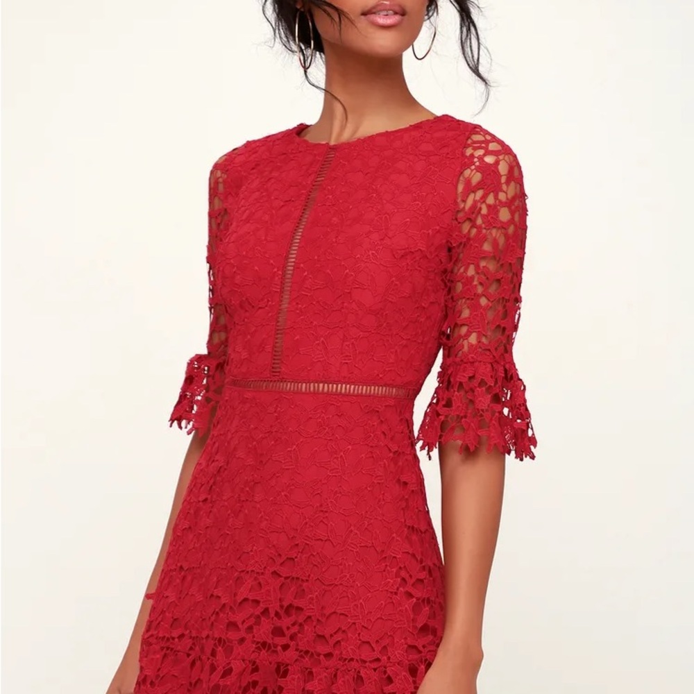 NWT Bb Dakota Elegant black Lace Dress